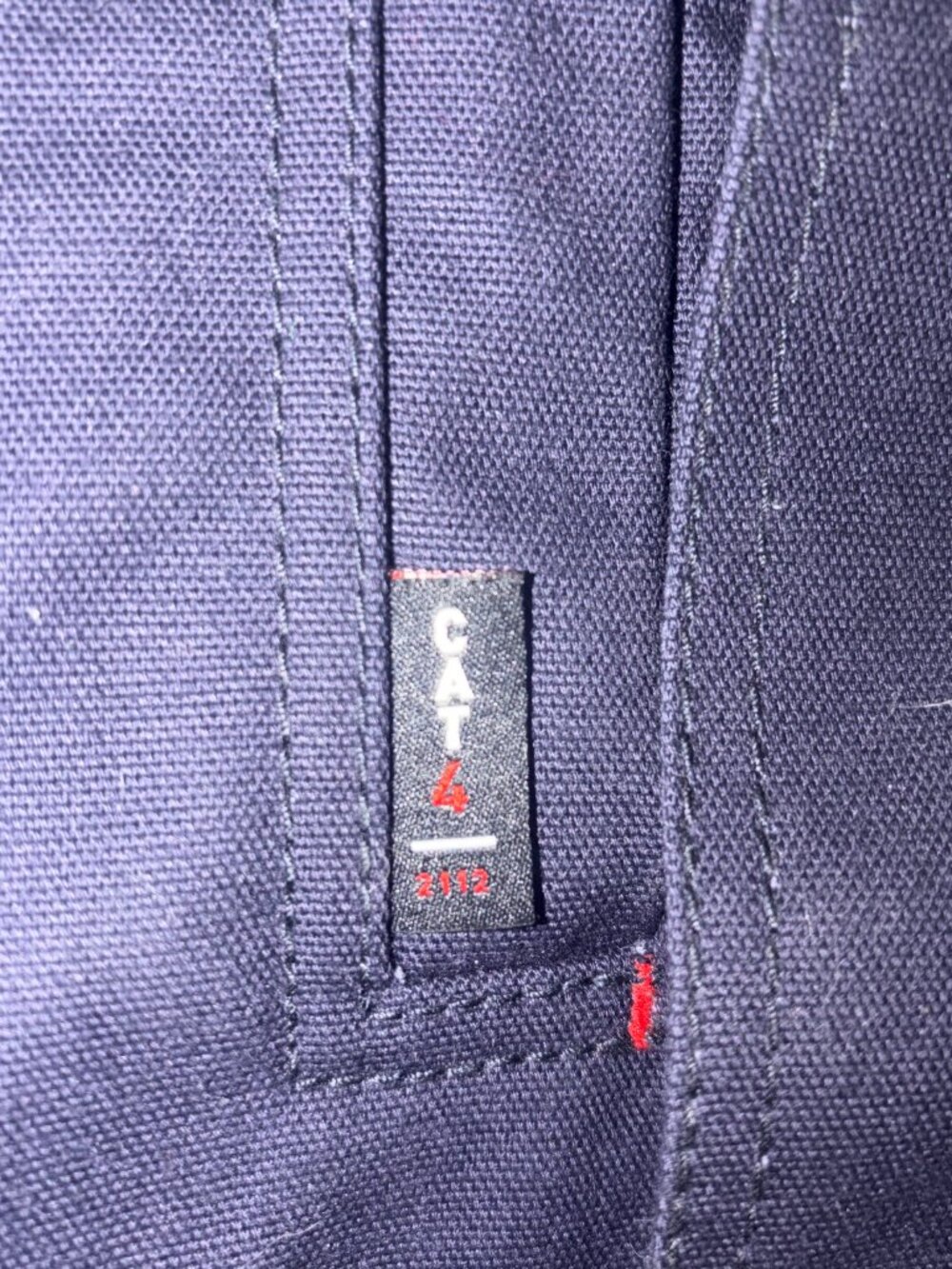 Ariat FR Workhorse Insulated Jacket in Navy Cat 4 2112 Size Medium Company Logo - Picture 6 of 15